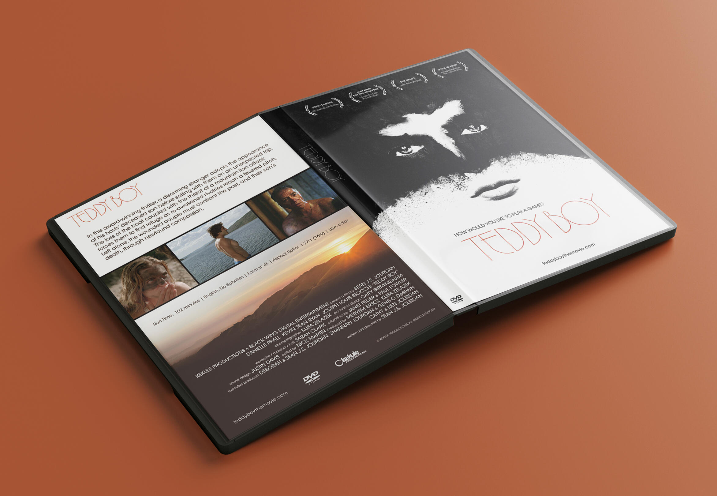 Teddy Boy (2015) DVD Insert